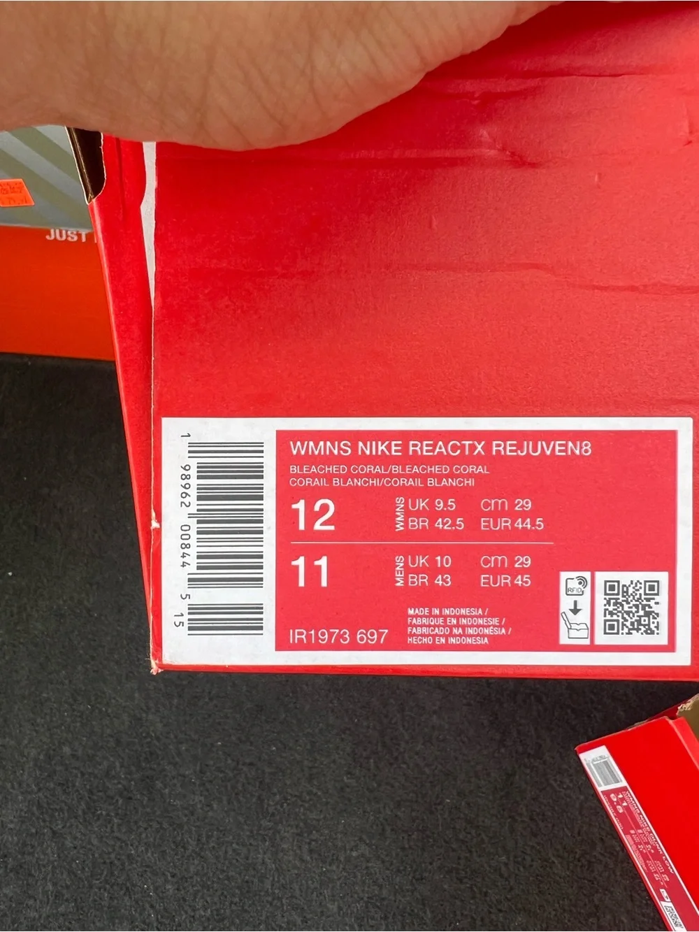 Nike reactx rejuven